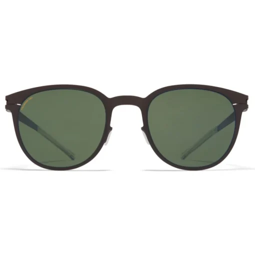 Mykita Sunglasses & Eyewear-- Truman - NO1 - Dark Brown Green - Metal Collection - Sunglasses - Eyewear - Avvenice