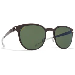 Mykita Sunglasses & Eyewear-- Truman - NO1 - Dark Brown Green - Metal Collection - Sunglasses - Eyewear - Avvenice