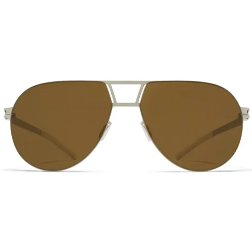 Mykita Sunglasses & Eyewear-- Wilder - NO1 - Black Brown Silver - Metal Collection - Sunglasses - Eyewear - Avvenice
