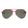 Mykita Sunglasses & Eyewear-- Woodpecker - First - Red Black - Metal Collection - Sunglasses - Eyewear - Avvenice