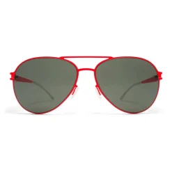 Mykita Sunglasses & Eyewear-- Woodpecker - First - Red Black - Metal Collection - Sunglasses - Eyewear - Avvenice
