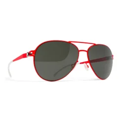 Mykita Sunglasses & Eyewear-- Woodpecker - First - Red Black - Metal Collection - Sunglasses - Eyewear - Avvenice