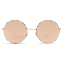 Mykita Sunglasses & Eyewear-- Yoko - Round Metal Sunglasses - New Collection - Eyewear - Avvenice