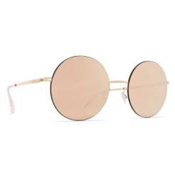 Mykita Sunglasses & Eyewear-- Yoko - Round Metal Sunglasses - New Collection - Eyewear - Avvenice
