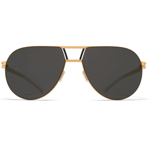 Mykita Sunglasses & Eyewear-- Zane - NO1 - Black Dark Grey - Metal Collection - Sunglasses - Eyewear - Avvenice