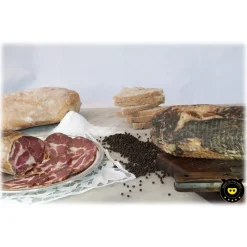 Nero di Calabria Salami & Cheeses-- Capocollo - Artisan Cured Meat - Calabria Tradition - 500 g - Avvenice