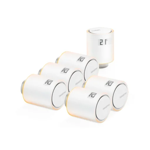 Netatmo Smart Home-- 6 Additional Valves - Intelligent Valves - Avvenice