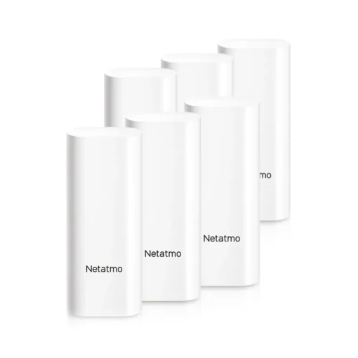 Netatmo Smart Home-- Bundle Smart Door and Window Sensors : 2 packs of 3 - Smart Sensors - Avvenice