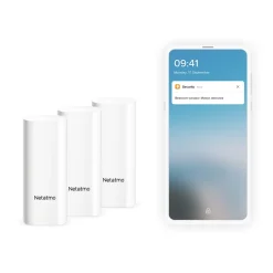 Netatmo Smart Home-- Bundle Smart Door and Window Sensors : 2 packs of 3 - Smart Sensors - Avvenice