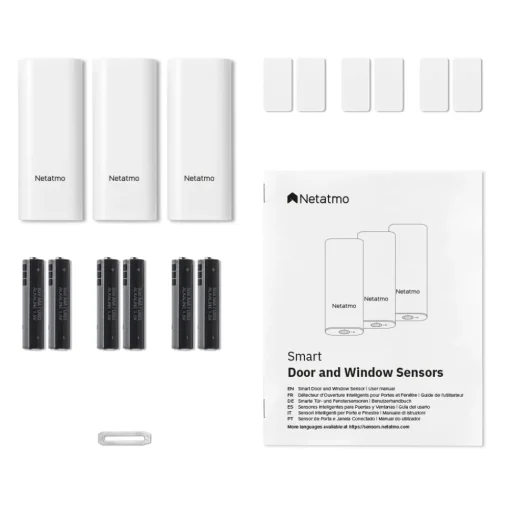 Netatmo Smart Home-- Bundle Smart Door and Window Sensors : 2 packs of 3 - Smart Sensors - Avvenice