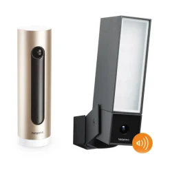 Netatmo Smart Home-- Outdoor Camera with Siren and Indoor Camera - Security Camera - Avvenice