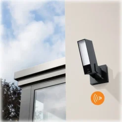 Netatmo Smart Home-- Smart Outdoor Camera with Siren - Black - Intelligent Camera - Avvenice