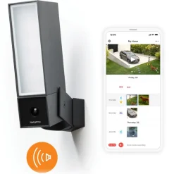Netatmo Smart Home-- Smart Outdoor Camera with Siren - Black - Intelligent Camera - Avvenice
