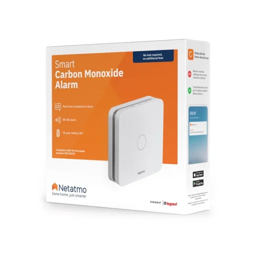 Netatmo Smart Home-- Thermostat Kit + Monoxide Detector - Carbon Monoxide Alarm - Avvenice