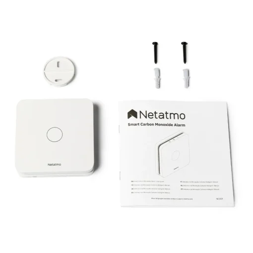 Netatmo Smart Home-- Thermostat Kit + Monoxide Detector - Carbon Monoxide Alarm - Avvenice