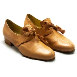 Venetian Reflections by Nicolao Shoes-Nicolao Atelier - Shoe '700 - Man Cognac Color - Shoe - Made in Italy - Luxury Exclusive Collection - Avvenice