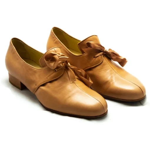 Venetian Reflections by Nicolao Shoes-Nicolao Atelier - Shoe '700 - Man Cognac Color - Shoe - Made in Italy - Luxury Exclusive Collection - Avvenice