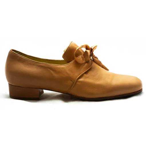 Venetian Reflections by Nicolao Shoes-Nicolao Atelier - Shoe '700 - Man Cognac Color - Shoe - Made in Italy - Luxury Exclusive Collection - Avvenice