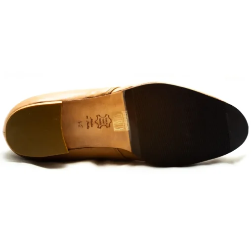 Venetian Reflections by Nicolao Shoes-Nicolao Atelier - Shoe '700 - Man Cognac Color - Shoe - Made in Italy - Luxury Exclusive Collection - Avvenice