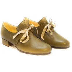 Venetian Reflections by Nicolao Shoes-Nicolao Atelier - Shoe '700 - Man Olive Green Color - Shoe - Made in Italy - Luxury Exclusive Collection - Avvenice