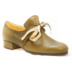 Venetian Reflections by Nicolao Shoes-Nicolao Atelier - Shoe '700 - Man Olive Green Color - Shoe - Made in Italy - Luxury Exclusive Collection - Avvenice