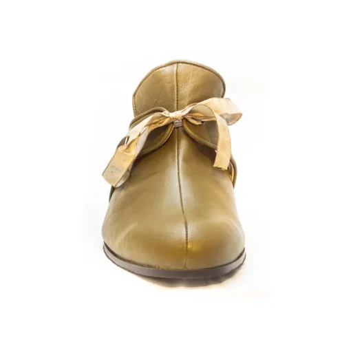 Venetian Reflections by Nicolao Shoes-Nicolao Atelier - Shoe '700 - Man Olive Green Color - Shoe - Made in Italy - Luxury Exclusive Collection - Avvenice