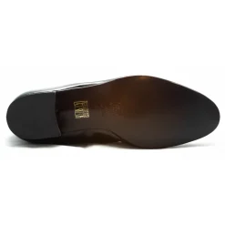 Venetian Reflections by Nicolao Slippers-Nicolao Atelier - Slipper Shoe - Man Black Color (Varnish) - Shoe - Made in Italy - Luxury Exclusive Collection - Avvenice