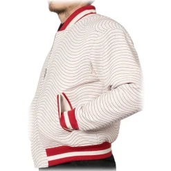 Noblesse Oblige - Monte-Carlo Jackets-- MCW - Red White - Coat - Jacket - Luxury Exclusive Collection - Avvenice