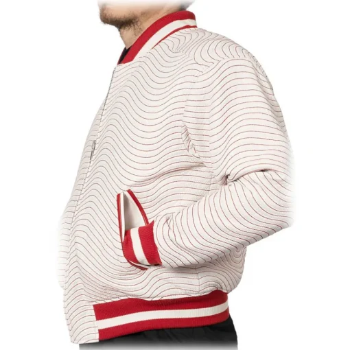 Noblesse Oblige - Monte-Carlo Jackets-- MCW - Red White - Coat - Jacket - Luxury Exclusive Collection - Avvenice