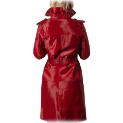 Noblesse Oblige - Monte-Carlo Jackets-- Rodisia - Trench - Rouge - Trench - Coat - Jacket - Luxury Exclusive Collection - Avvenice