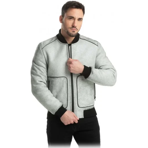 Noblesse Oblige - Monte-Carlo Jackets-- Melza - White - Coat - Jacket - Luxury Exclusive Collection - Avvenice