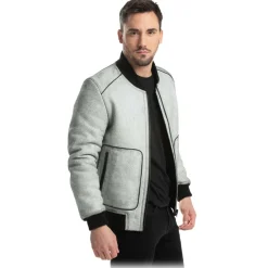 Noblesse Oblige - Monte-Carlo Jackets-- Melza - White - Coat - Jacket - Luxury Exclusive Collection - Avvenice