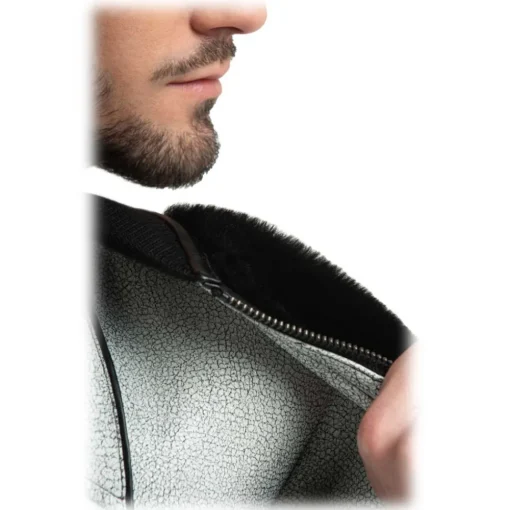 Noblesse Oblige - Monte-Carlo Jackets-- Melza - White - Coat - Jacket - Luxury Exclusive Collection - Avvenice
