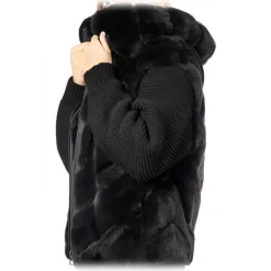 Noblesse Oblige - Monte-Carlo Jackets-- Q27 - Black - Coat - Jacket - Luxury Exclusive Collection - Avvenice