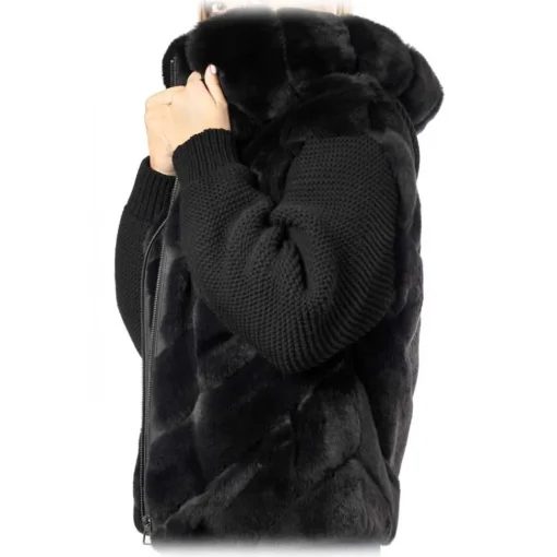 Noblesse Oblige - Monte-Carlo Jackets-- Q27 - Black - Coat - Jacket - Luxury Exclusive Collection - Avvenice