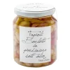 Nonno Andrea Preserved Foods-- Borlotti Pinto Beans Giardiniera in Oil - Marinated Vegetables Organic - Avvenice