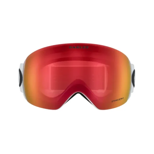 Oakley Ski Googles-- Flight Deck™ L - Prizm Snow Torch Iridium - Matte White - Snow Goggles - Eyewear - Avvenice
