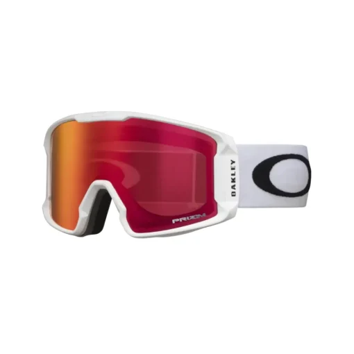 Oakley Ski Googles-- Line Miner™ L - Prizm Snow Torch Iridium - Matte White - Snow Goggles - Eyewear - Avvenice