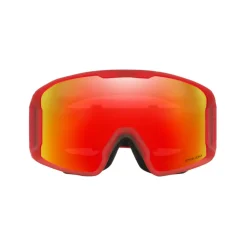 Oakley Ski Googles-- Line Miner™ L - Prizm Snow Torch Iridium - Redline - Snow Goggles - Eyewear - Avvenice