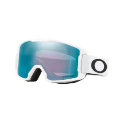 Oakley Ski Googles-- Line Miner™ Youth - Prizm Snow Sapphire Iridium - Matte White - Snow Goggles - Eyewear - Avvenice