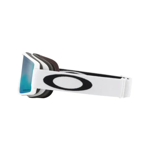 Oakley Ski Googles-- Line Miner™ Youth - Prizm Snow Sapphire Iridium - Matte White - Snow Goggles - Eyewear - Avvenice
