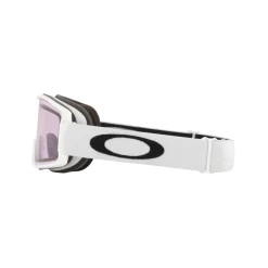 Oakley Ski Googles-- Line Miner™ Youth - Prizm Snow Clear - Matte White - Snow Goggles - Eyewear - Avvenice