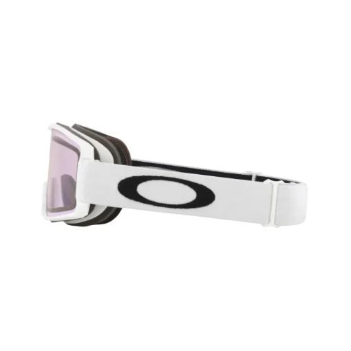 Oakley Ski Googles-- Line Miner™ Youth - Prizm Snow Clear - Matte White - Snow Goggles - Eyewear - Avvenice