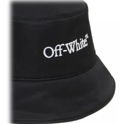 Off-White Other Accessories-- Black Bookish Bucket Hat - Exclusive Luxury Collection - Avvenice