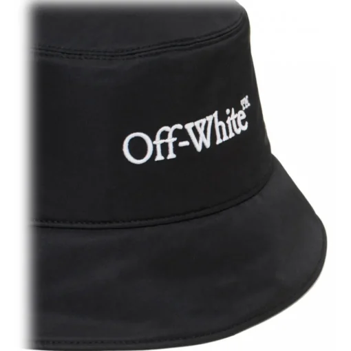 Off-White Other Accessories-- Black Bookish Bucket Hat - Exclusive Luxury Collection - Avvenice
