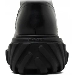 Off-White Shoes-- Black Exploration Motor Boots - Exclusive Luxury Collection - Avvenice