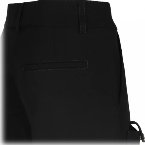 Off-White Trousers-- Black Wo Gab Toybox Cargo Trousers - Exclusive Luxury Collection - Avvenice