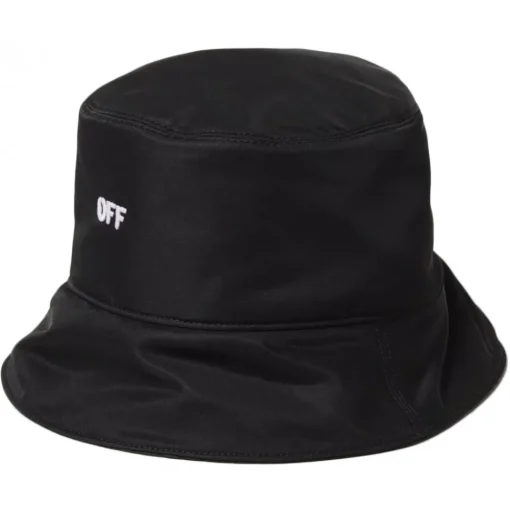 Off-White Other Accessories-- Logo Embroidered Bucket Hat - Exclusive Luxury Collection - Avvenice