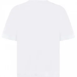 Off-White T-shirt-- White Logo Print T-Shirt - Exclusive Luxury Collection - Avvenice
