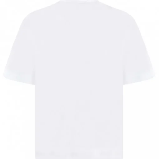 Off-White T-shirt-- White Logo Print T-Shirt - Exclusive Luxury Collection - Avvenice